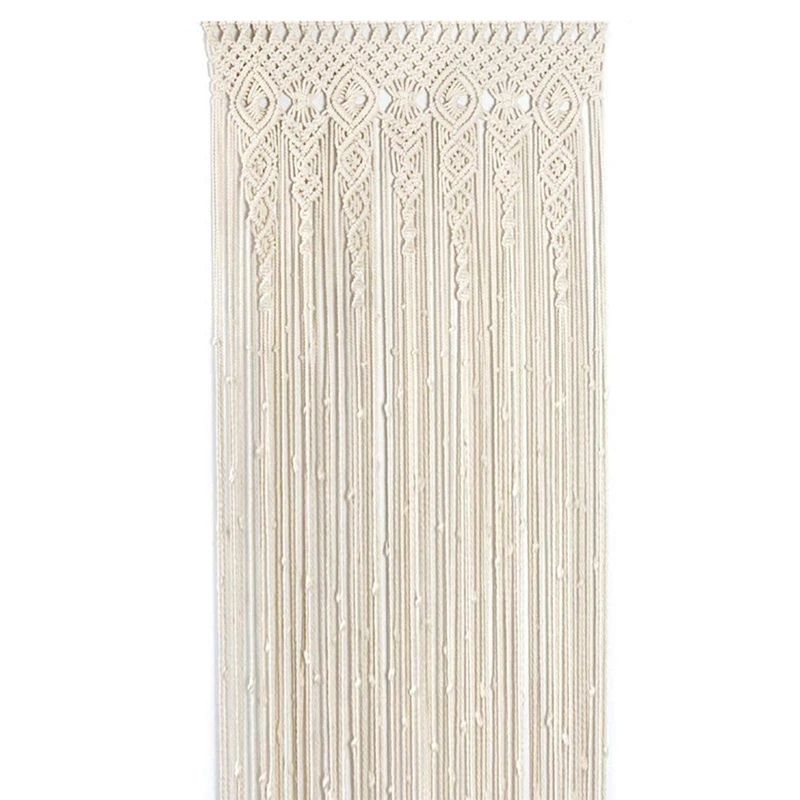 

Macrame Wall Hanging Woven Tapestry Macrame Door Hanging Room Divider Macrame Curtains Wedding Curtain Boho Wall Decor