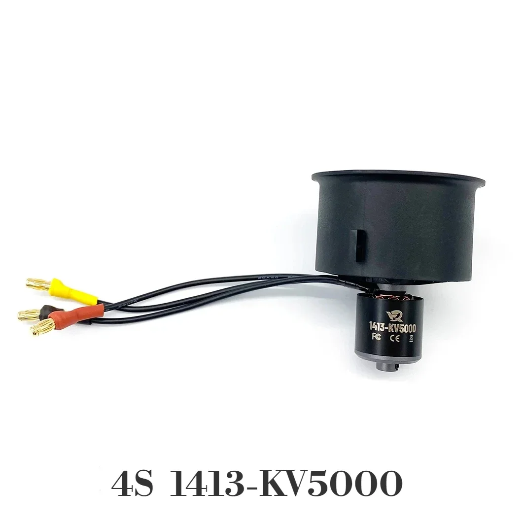 Фото XFLY Galaxy X4 4S 1413-KV5000 EDF Ducted Fan 40 мм 12 Blade Outrunner Brushless Motor EDF Power Group Jet Aircraft №1