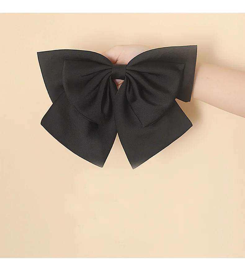 Женская заколка для волос с двойным бантом Французская конского хвоста