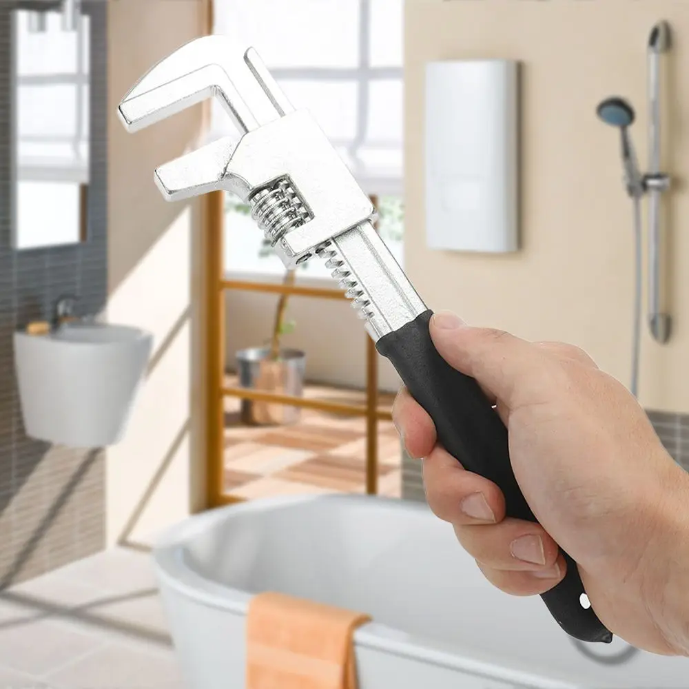 

9"/11" Heavy Duty Quick Pipe Wrenches Large Opening Universal Adjustable Water Pipe Clamp Pliers Hand Tools for Plumber