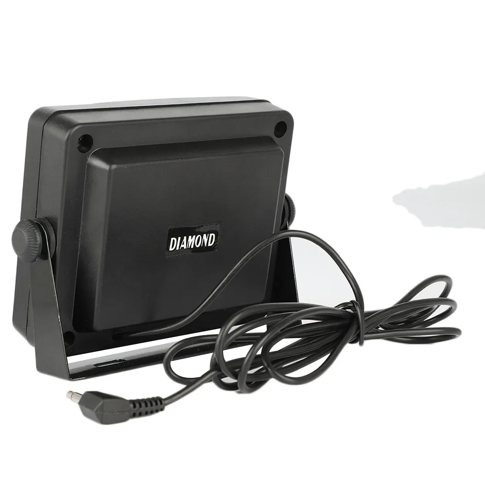 Heavy Duty Diamond TS-750 External Speaker 3.5mm TS-750 Loudspeaker for QYT YAESU ICOM KENWOOD CB Car Mobile Radio Walkie Talkie