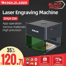 DAJA Laser Engraver CNC DIY DJ6 Laser Engraving Machine 3000mw Fast Mini Logo Mark Printer Cutter Woodworking Wood Plastic