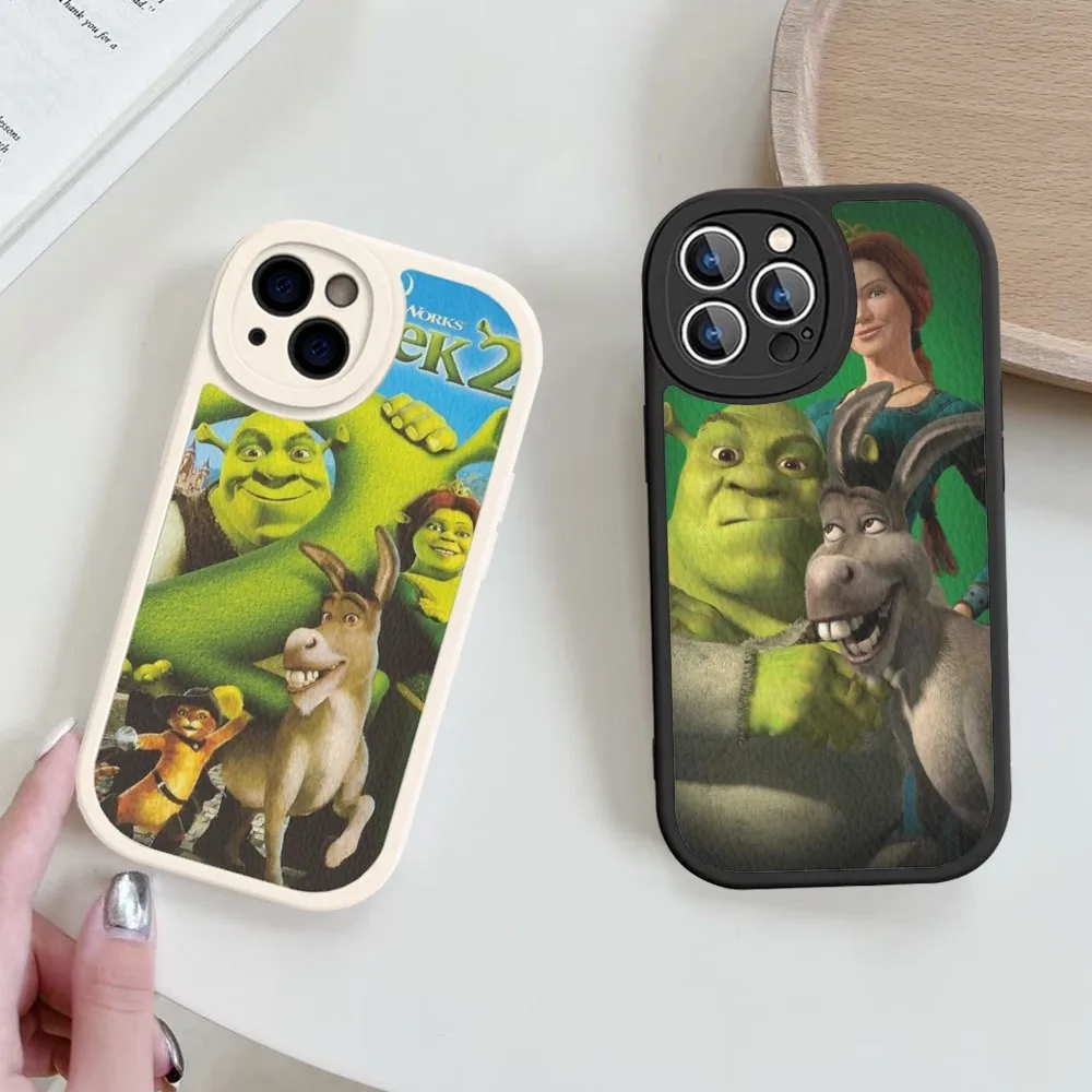 

Babaite Cartoon Funny S-Shrek Movie Phone Case Hard Leather For IPhone 14 13 12 Mini 11 14 Pro Max Xs X Xr 7 8 Plus Fundas