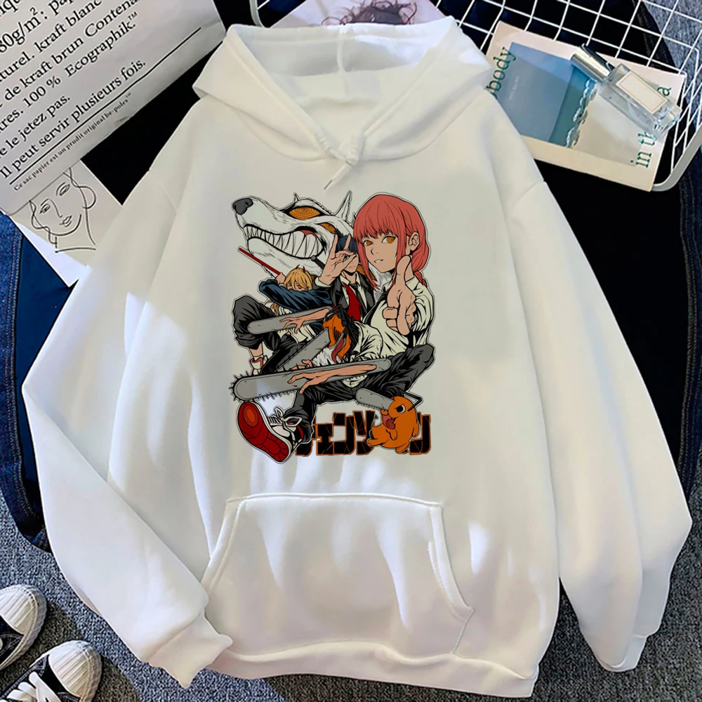 

Худи унисекс в стиле 90-х с принтом бензопилы