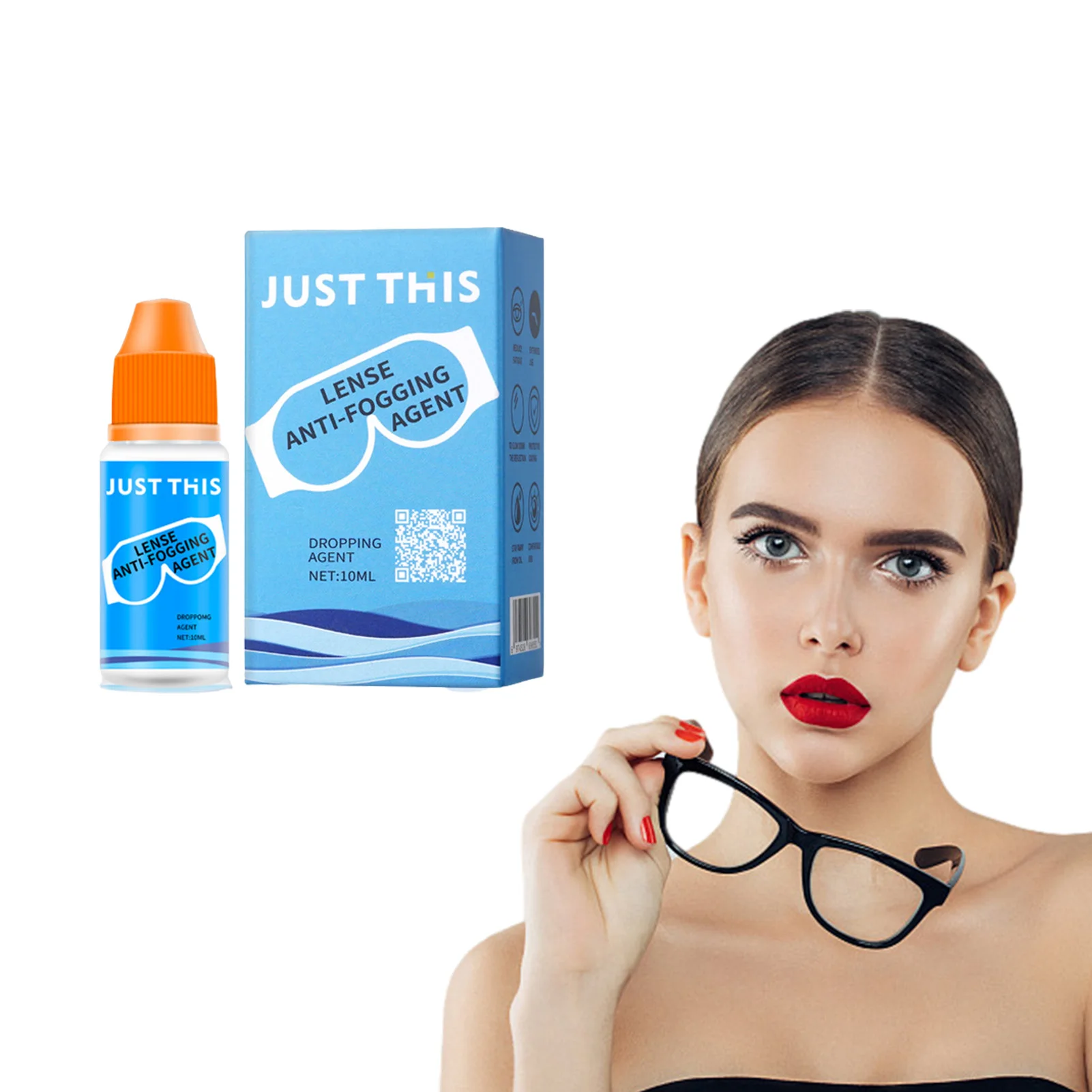 

10ML Anti Fog Sprays Eyeglasses Defogger Antifogging Sprays For Goggles Vr Glasses Helmets Windshields Long Lasting For Hours