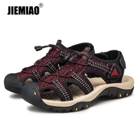 jiemiao 2022 new mens sandals summer plus size fashion beach sandals for men casual sneakers outdoor water shoes slippers
