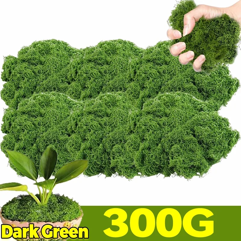 

Искусственный мох для декора 300г