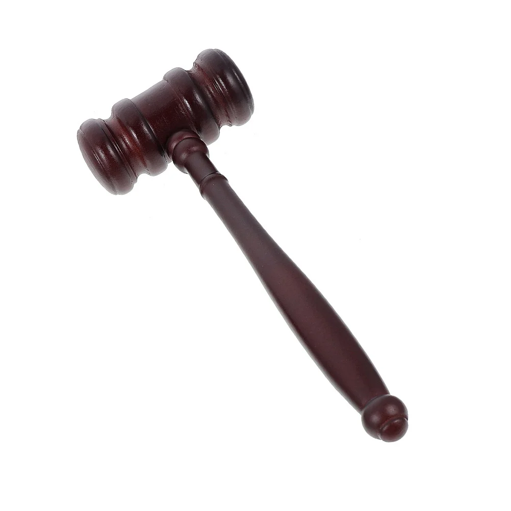 

Cosplay Outfits Auction Hammer Judge Solid Wood Court Hammers Clothing Gavel Wooden Child