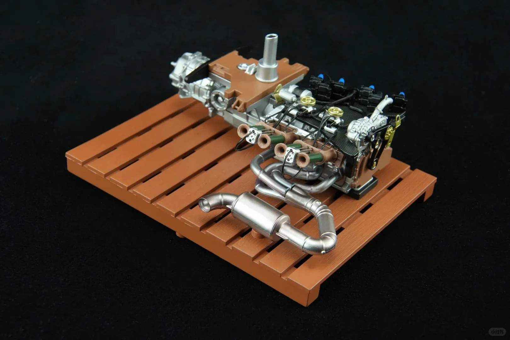 Модель двигателя Motorhelix 1:18 Mazda R26b Rotary Martley Nilu27 V12, готовая выставочная модель, лимитированная серия 787b, подарок для автолюбителей (art.: 3920d8d5c56cd) - 3920d8d5c56cd