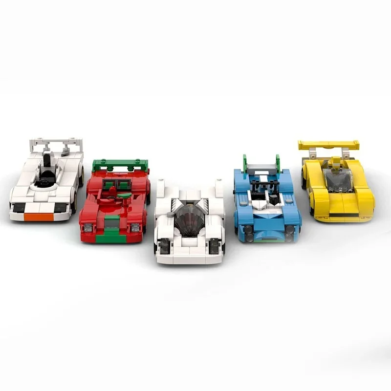 Набор MOC S Legends: Городские чемпионы, модель суперкара, 1346 деталей, игрушки, подарки на праздники, строительные блоки, архитектурные конструкторы, творческое образование (art.: 3920db782baff) - 3920db782baff