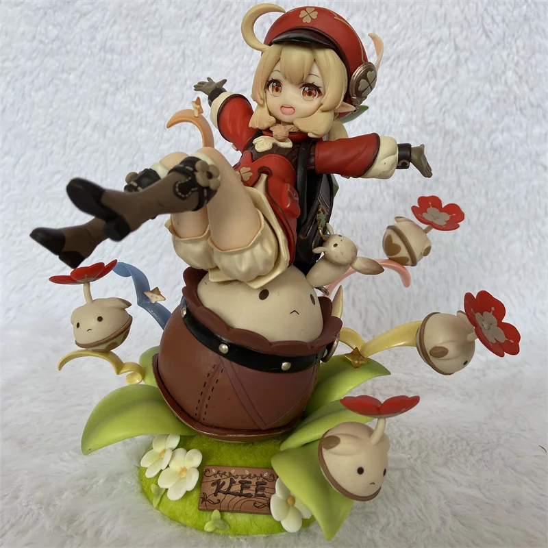 

Аниме Genshin Impact Klee Hibana Knight Ver. 1/7 фигурка в комплекте, фигурка паймона, фигурка Кли, Коллекционная модель, куклы, игрушки