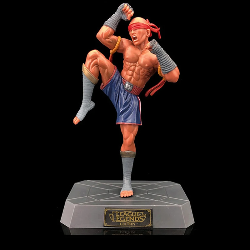 S Game League Of Legends Figure The Blind Monk Collectible Figures Statue Toys Gift