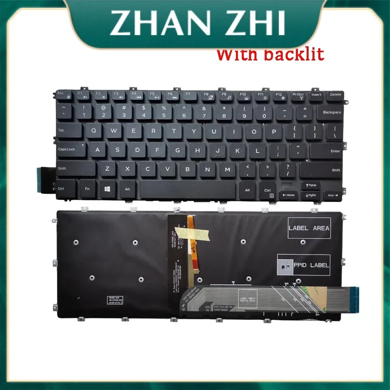 Новая оригинальная сменная клавиатура для ноутбука совместимая с DELL Inspiron 5480 5481