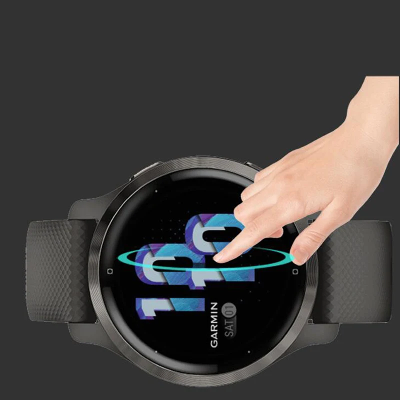 Мягкая прозрачная защитная пленка из ТПУ для умных часов Garmin Benz 3/3s/2/2s 5 шт.