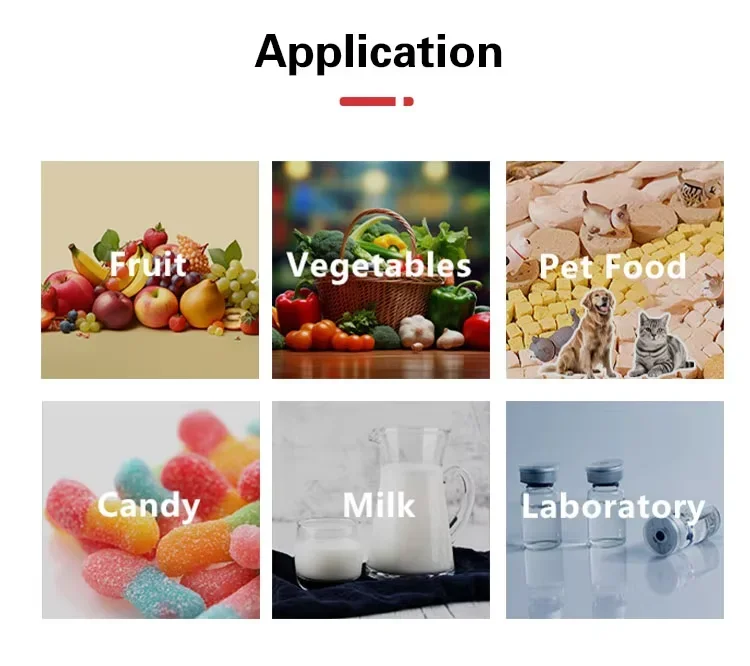 Небольшая сушильная машина для фруктов и лиофилизатор конфет цветов молока с