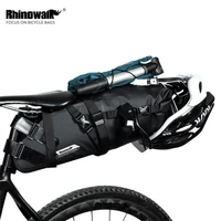 rhinowalk mtb bicycle saddle bag reflective bicycle frames handlebar bag bike rack carrier luggage basket bags bicicleta