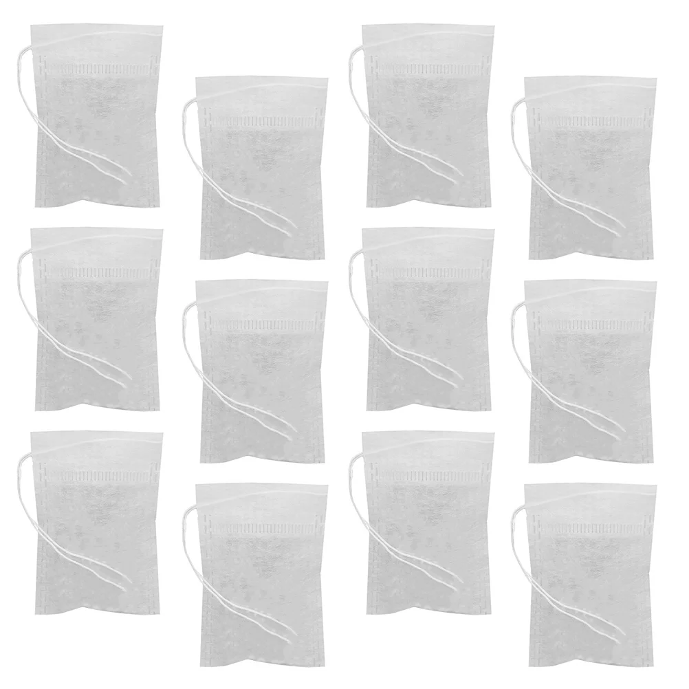 

100pcs Empty Tea Pouch Empty Tea Sachets Muslin Bags for Drawstring Bags