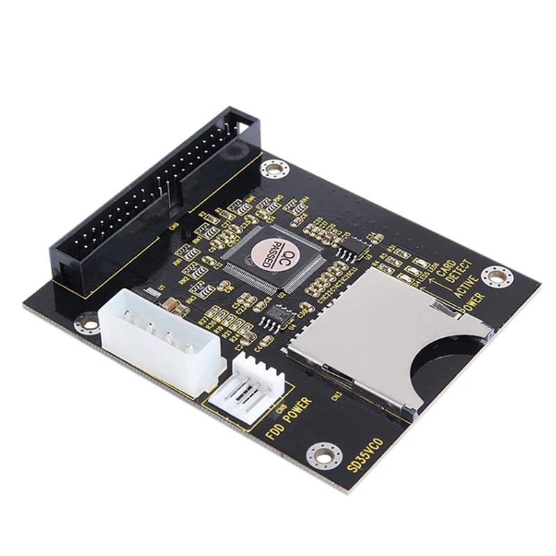 SD To IDE Adapter Card SD To 3.5 Inch 40-Pin IDE Adapter SD To 3.5Ide Adapter