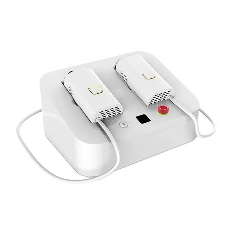 

Double Handle 808nm Diode Laser Hair Removal Machine Permanent Skin Rejuvenation Machine Portable Home Use Beauty Equipment