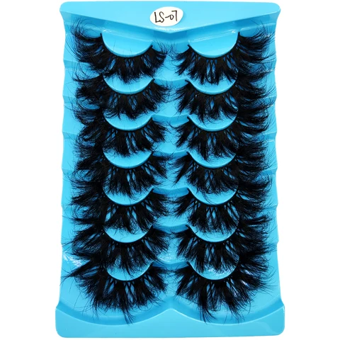 Накладные ресницы AMSDCN 7/10 пар