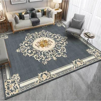 living room carpet retro geometric pattern floor mats ethnic style home decoration pad fashion bathroom non slip bedside rugs
