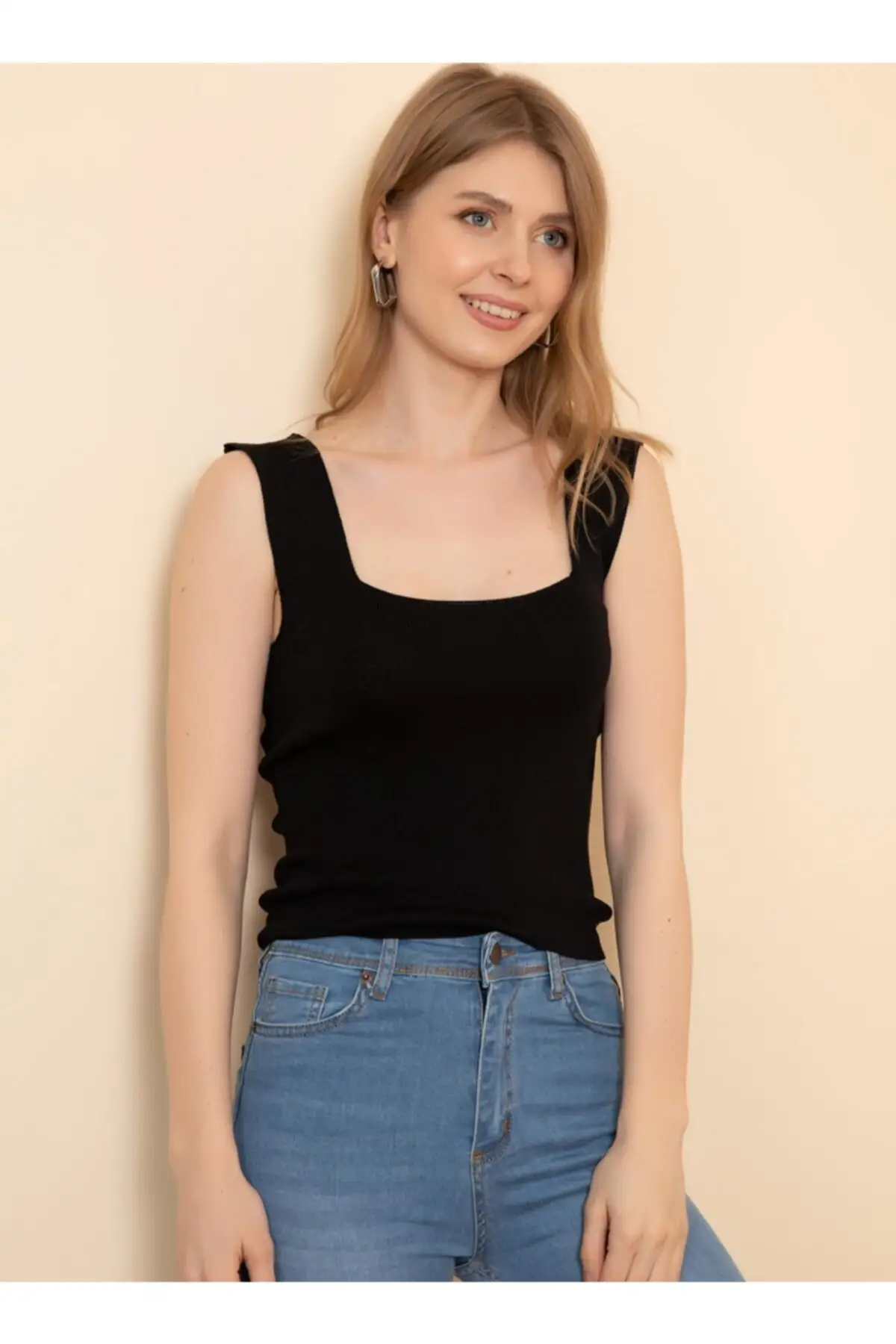 

MADE IN TURKEY Square Neck Knitwear Athlete
