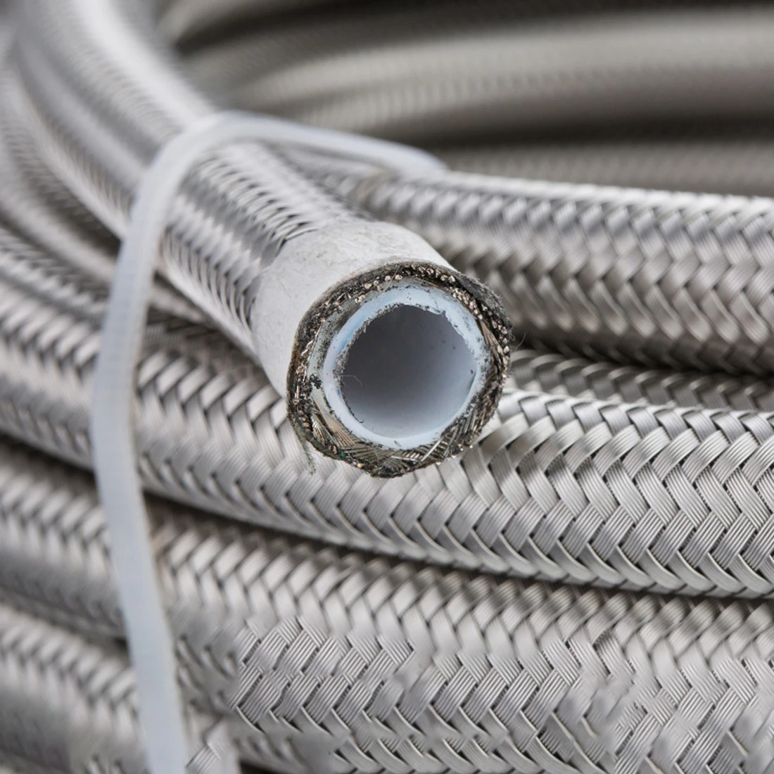 1 м/3 м Плетеный Топливный маслопровод из нержавеющей стали PTFE AN4 AN6 AN8 AN10 AN12
