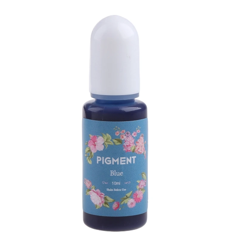 

2022 New 13 Colors Epoxy UV Resin Coloring Dye Liquid Epoxy Pigment Resin Colorant Fading Resistance10ml Translucent