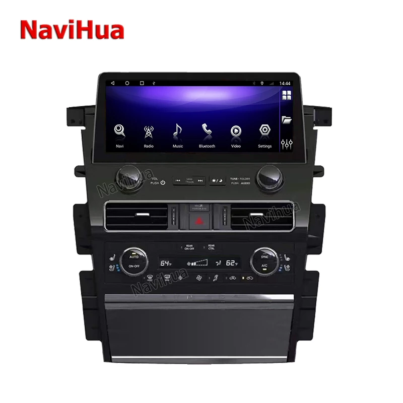 

NaviHua For Nissan Patrol Android Car Radio Head Unit Monitor New Upgrade Touch Screen Multimedia MP5 Player GPS Navigation