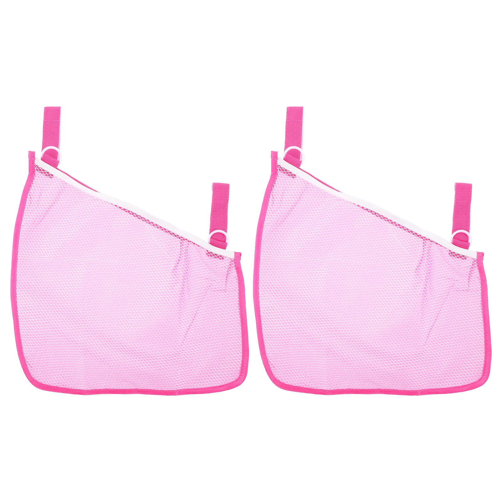

2 Pcs Hanging Bag Travel Baby Pushchair Stroller Organizer Polyester Side Sling Accessories