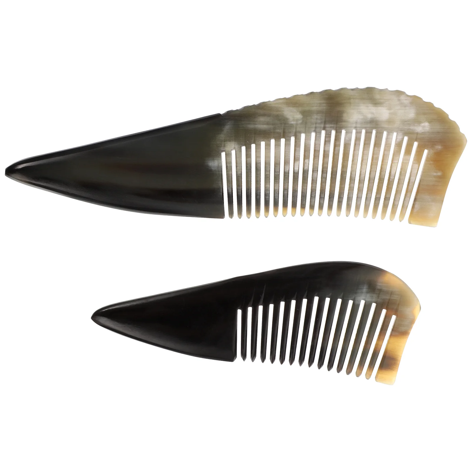 

Combs Hair Comb Horn Natural Head Scalp Men Home Ox Detangling Women Brush Detangler Curly Handle Without Handcrafted Static