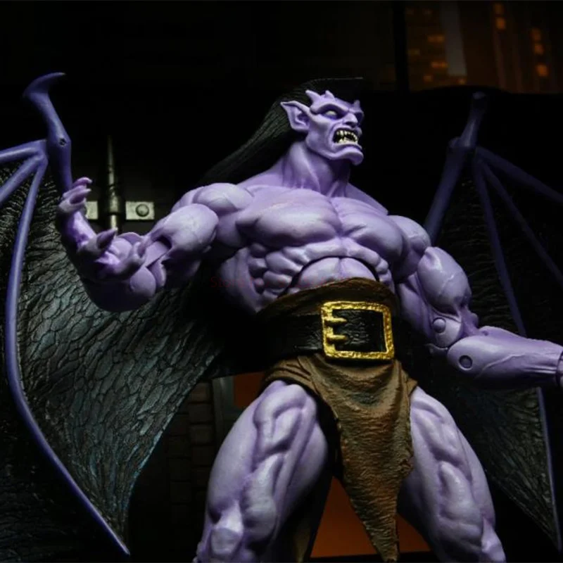 

Оригинальные американские Фигурки NECA Gargoyles Goliath, подвижные статуи, модель куклы, коллекционные украшения, подарки для друга, малыша
