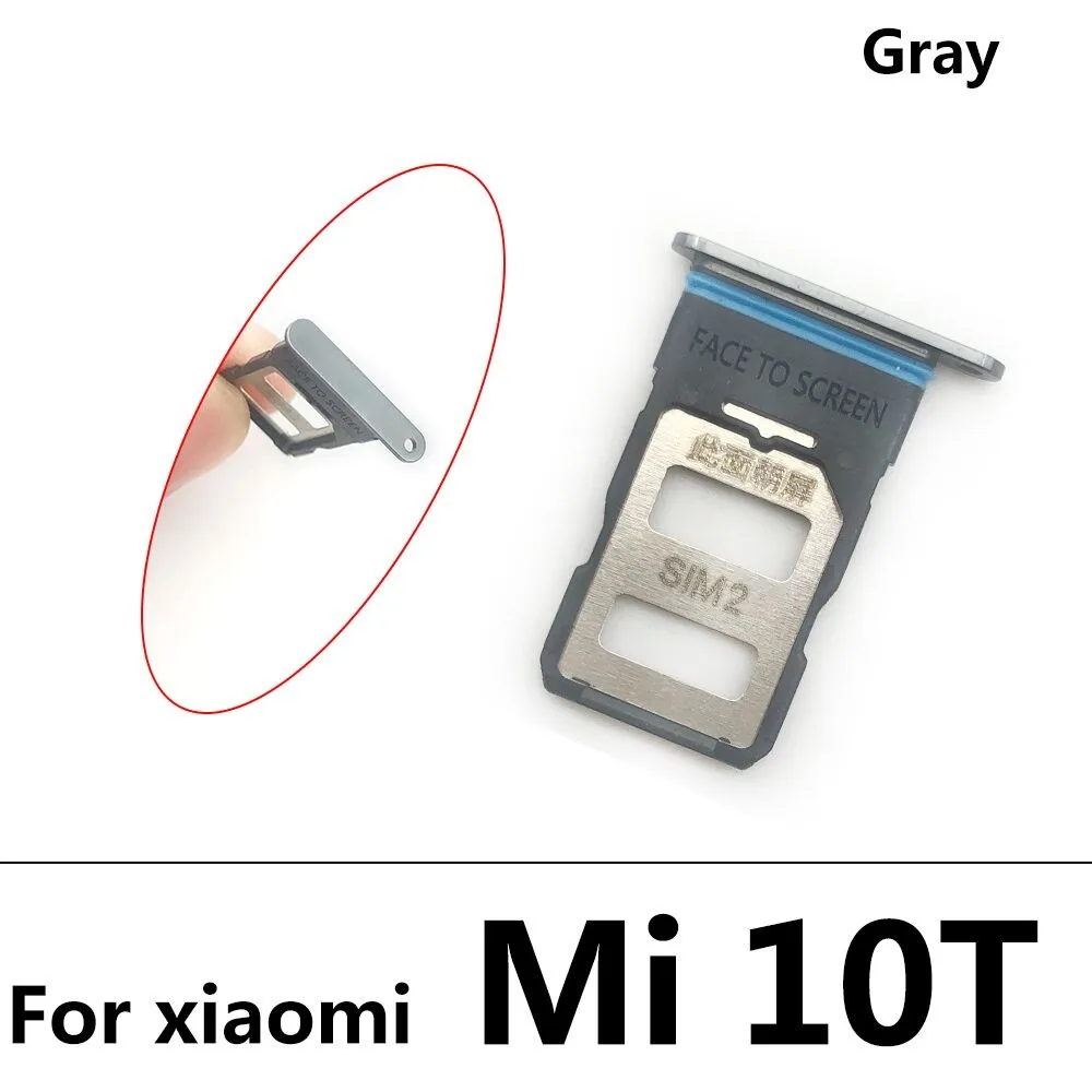 2 шт. лоток для Sim-карты Xiaomi Mi 10 Lite 10T / Pro |