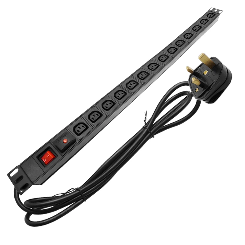 Выходной блок питания 14AC C13 из алюминиевого сплава, портативная установка, защита от перегрузки, штепсельная вилка EU UK US AU C14 4000 Вт Выходной блок питания 14AC C13 из алюминиевого сплава, портативная установка, защита от перегрузки, штепсельная вилка EU UK US AU C14 4000 Вт