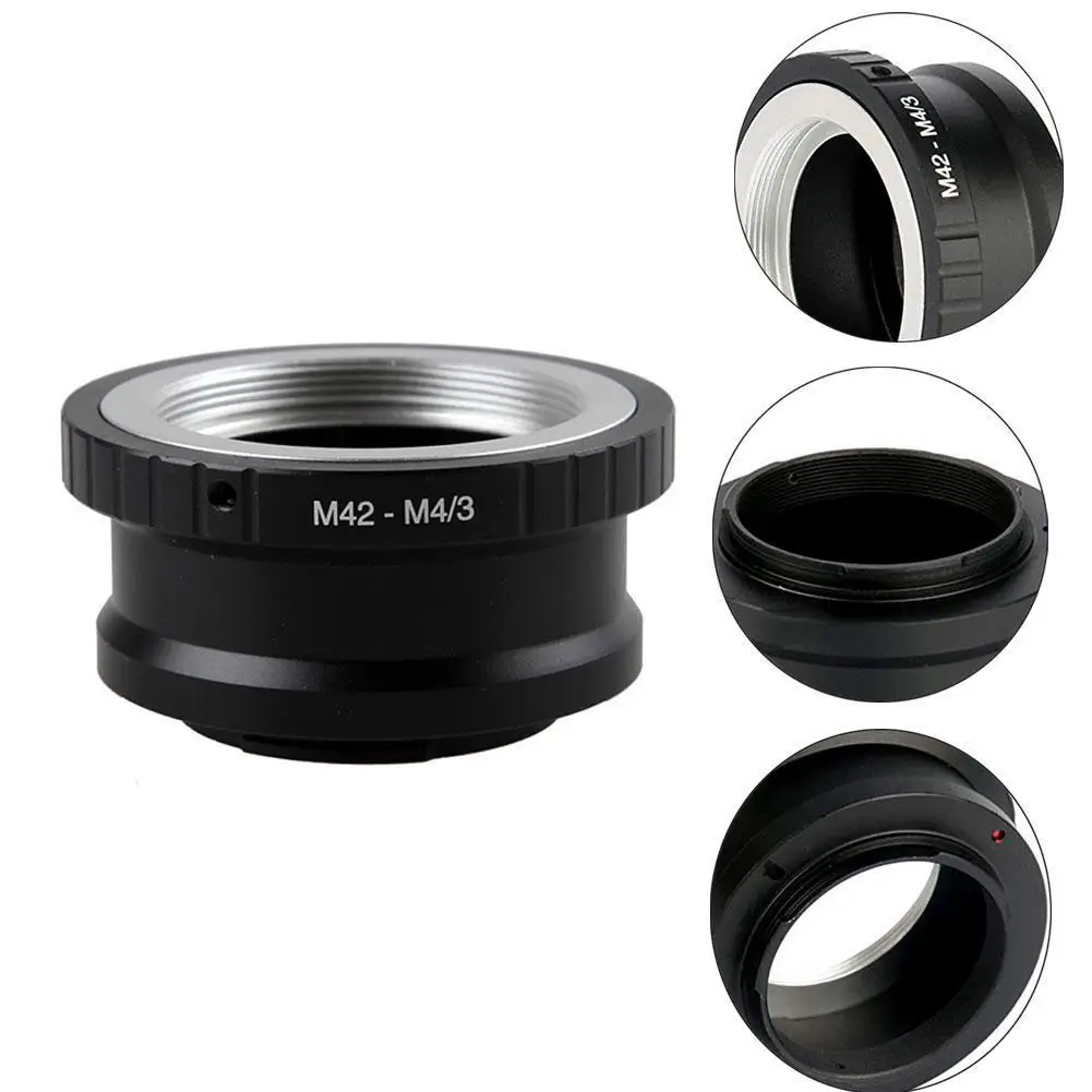 Фото Адаптер для объектива M42 на Micro 4/3 1 шт., Крепление объектива M42 на микро 4/3, крепление для камеры с этим адаптером, адаптер для фотографий M42-m4/3, адаптер Ep1 Ep3 Gf3 №1