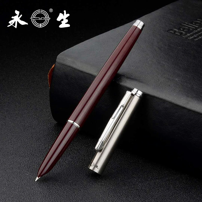10pcs YongSheng 007 Retro Classic Fountain Pen Stationery Office School Supplies Hide Nib Student Writing Ink Low Price Sale |