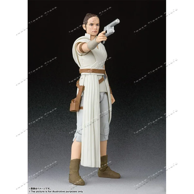 Фото В наличии: Фигурка Bandai SHF S.H.Figuarts STAR WARS: Восхождение Скайуокера - Рей, готовая модель, игрушка-подарок для детей №4