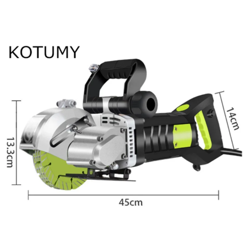 Лазерная стальная бетонная циркулярная пила 220 В машина для прорезания пазов
