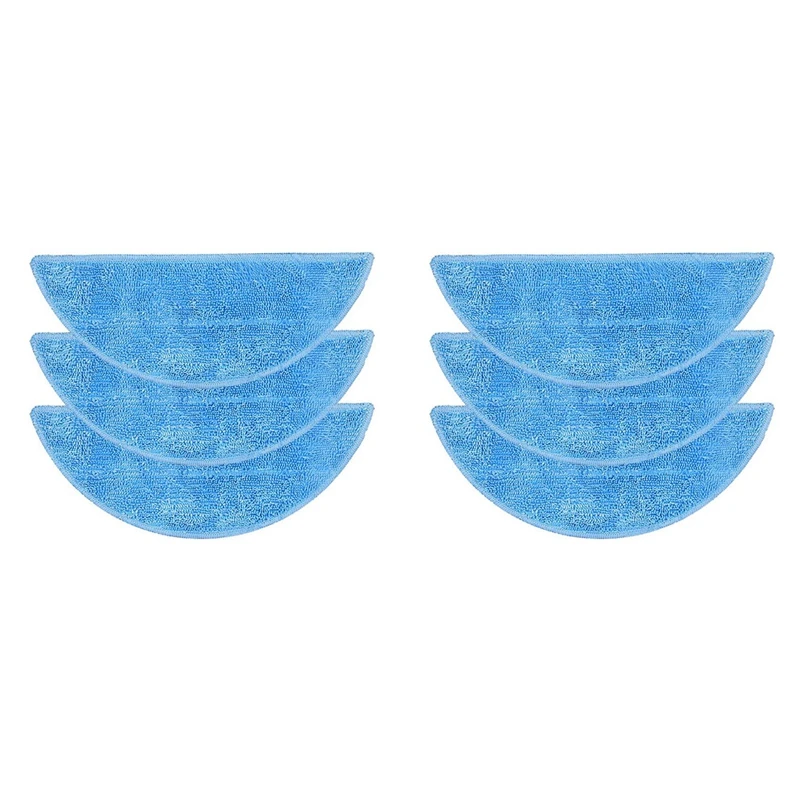 

Hot TOD-6Pcs Suitable For Ilife Sweeping Robot V3S / V5S / V5 Mop Replacement Accessories Rag Cleaning Cloth