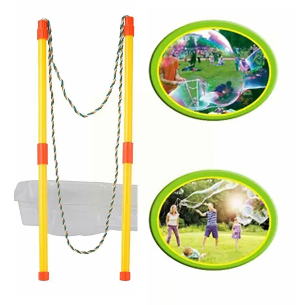 

Western Sword Shape Giant Bubble Wands Outdoor Toy For Boys Girls Long Huge Bubble Kids Baby Rainbow World Bubble Foldable B9K2