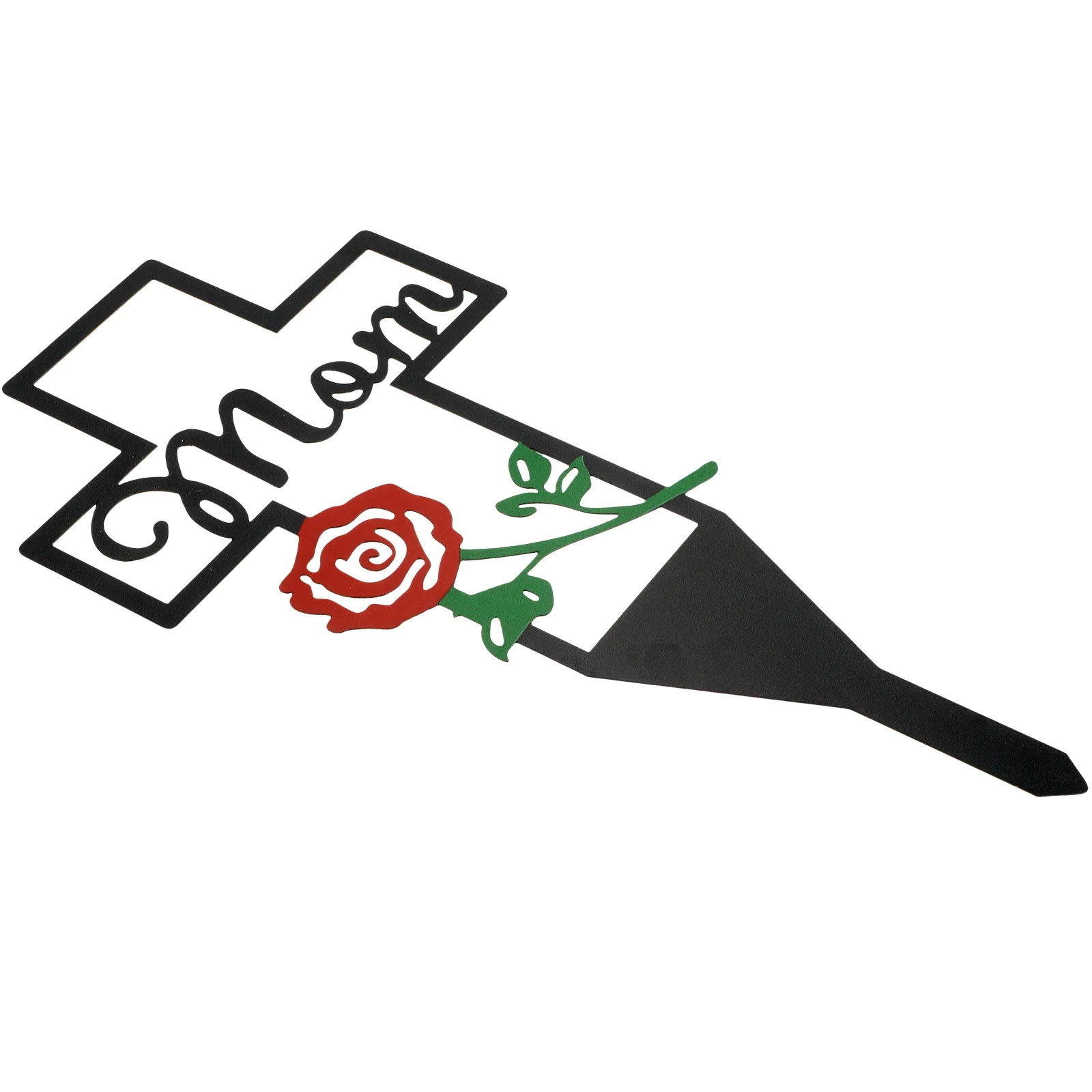 Садовая вилка декоративный орнамент мемориальный кол доска для двора знак мамы