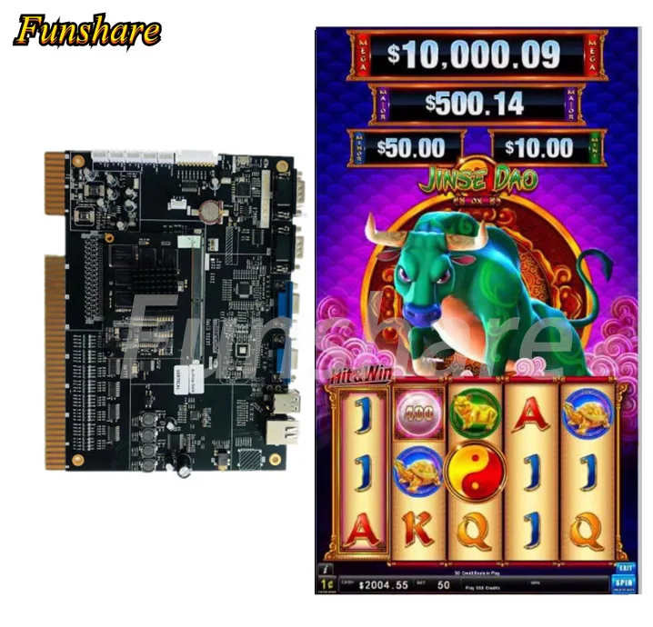 

Jinse Dao 4 in 1 OX Hot Selling Gambling Coin Cabinet High Returns Slot Game Board Machine Software