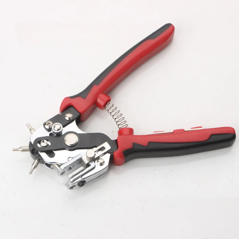 

Multi-function Adjustable Punching Pliers for Leathercraft Aluminiumblech Cloth Paper Eyelet Puncher Hole Positioning Hand Tools