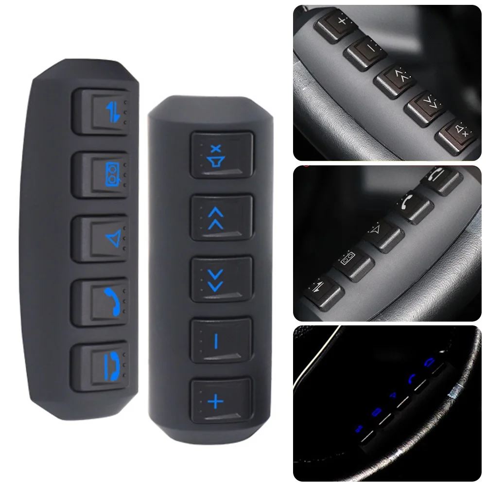 

2 шт., автомобильный пульт дистанционного управления на руль