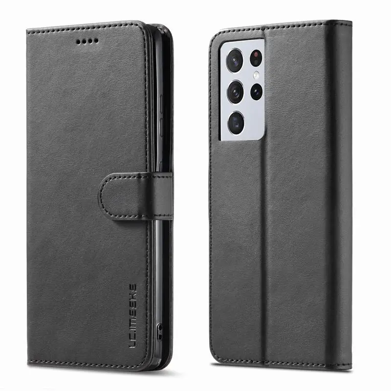 

2022 FO6 Чехол-бумажник для Samusng Galaxy S21, чехол с откидной магнитной крышкой для Samsung S21 Ultra Plus, кожаный роскошный чехол для телефона