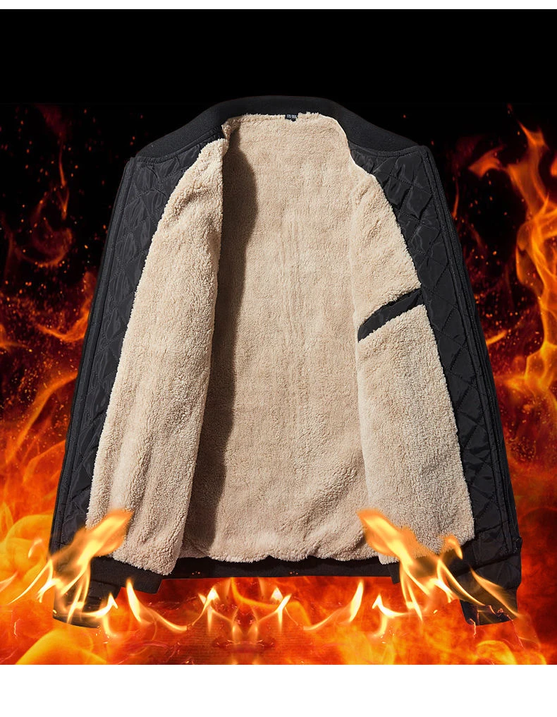 2021 New Autumn Winter Cotton Coat Men'S Jacket Men'S Cotton Jacket Jacket Jacket Fat Male Army Velvet Clothes