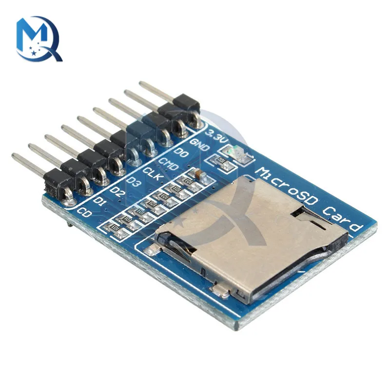 9-контактная Плата расширения памяти Mini Micro SD TF устройство считывания карт с