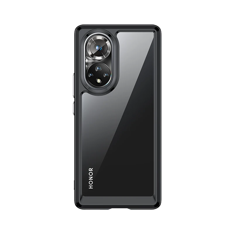 For Honor 50 Case Honor 50 Nova 9 Pro Cover Coque Fundas Hard Clear Translucent Soft Frame Shockproof Phone Bumper Honor 50