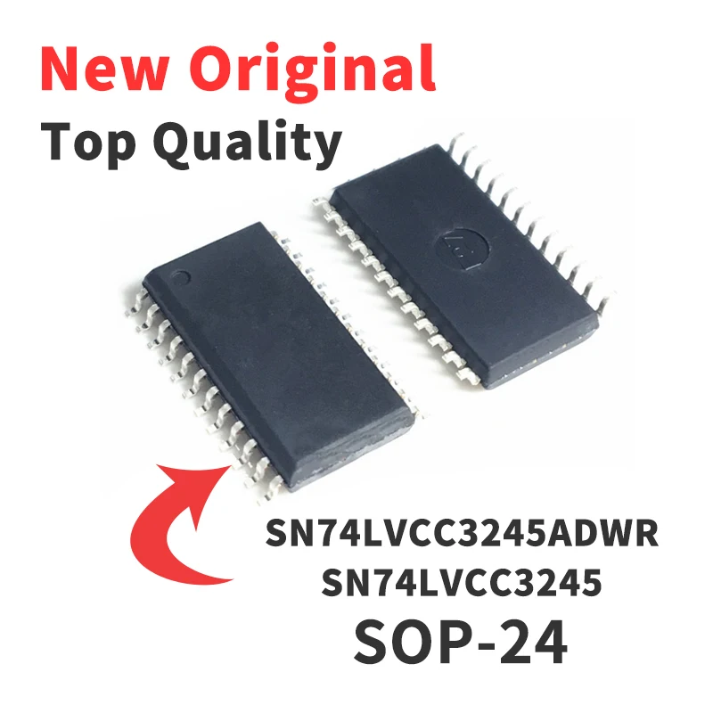 

SN74LVCC3245ADWR SN74LVCC3245ADW SMD SOP24 LVCC3245A, чип с широким корпусом, новая Оригинальная интегральная схема