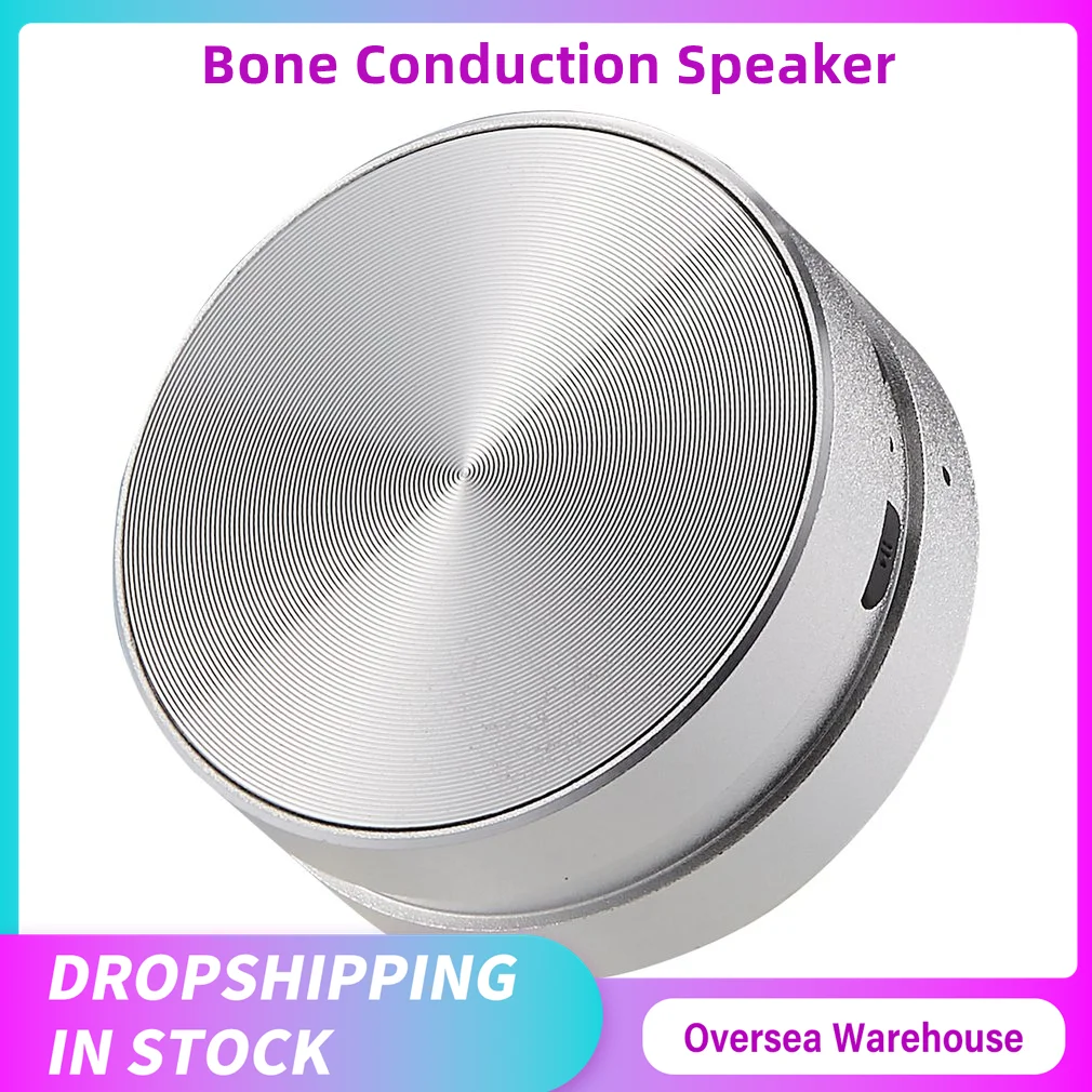 Bone Conduction Speaker Mini Bluetooth TWS Humbird Speaker With HD Call FM Radio Wireless Stereo Dual Sound Channels Audio Box